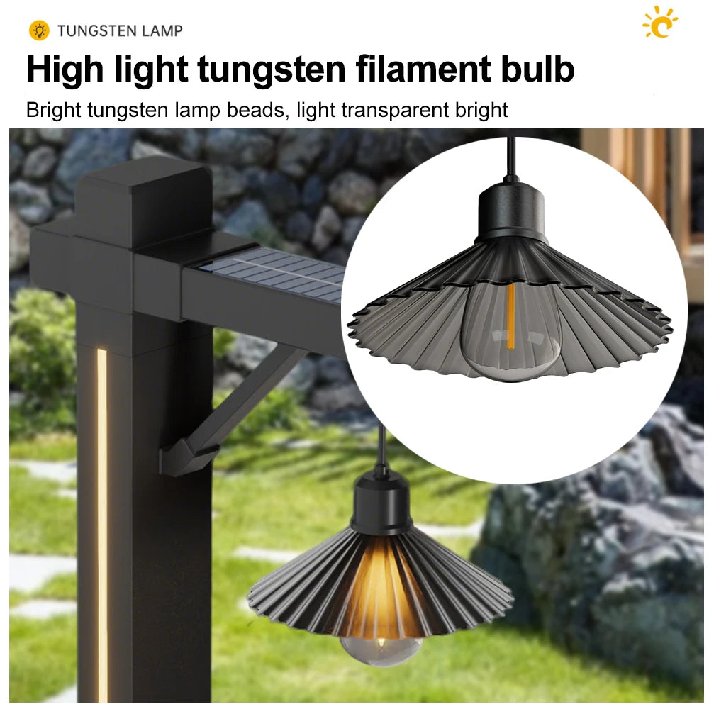 Outdoor Solar Lamp Post Light