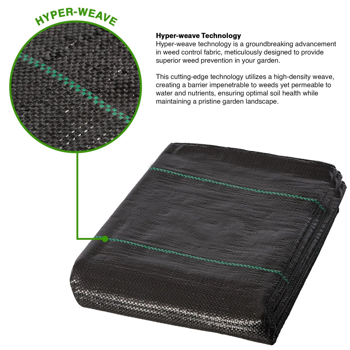Unkrautvlies Fabric Film Tuch 1m X 10m Uv-Stable And Water-Permeable , Unkrautschutzmatte Bodendecker Garden Film, Garden Fleece