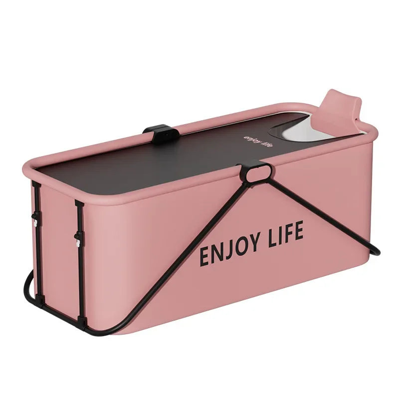 Portable Large Foldable Bathtub for Adults and Children 1.2/1.5m Full Body Soaking Tubs Household Shower Artifact Inflatable