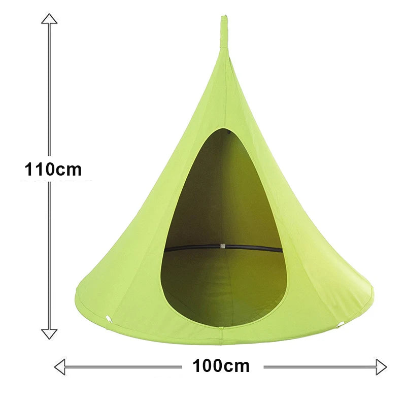 Hammock Outdoor Camping Travel Hammock Waterproof Hanging Hammock Sofa Hanging Swing Garden Hanging Tent Terrace Decoration
