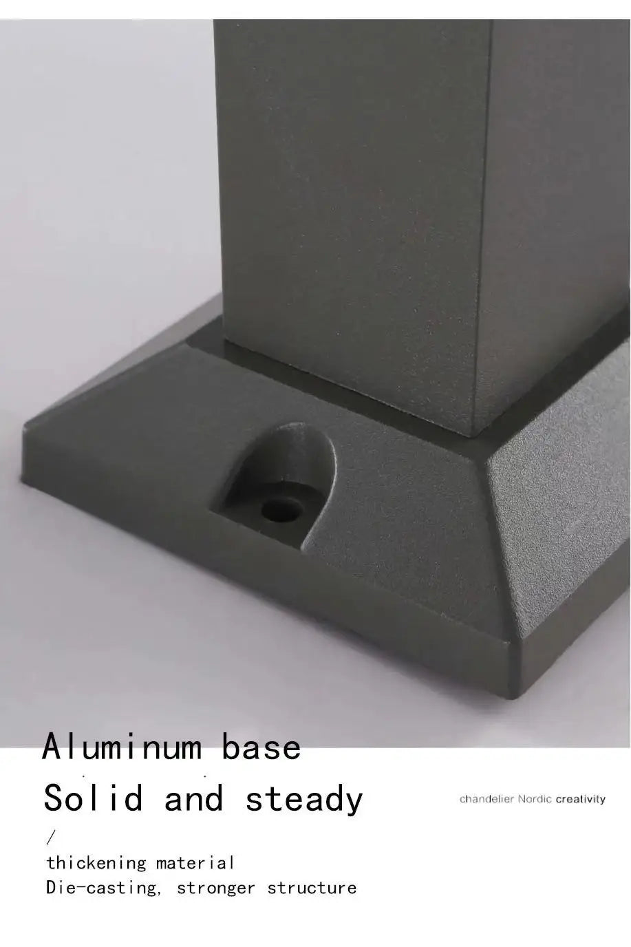 Outdoor LP65 waterproof lawn light LED 10W aluminum acrylic light, park square garden courtyard landscape light AC85-265V