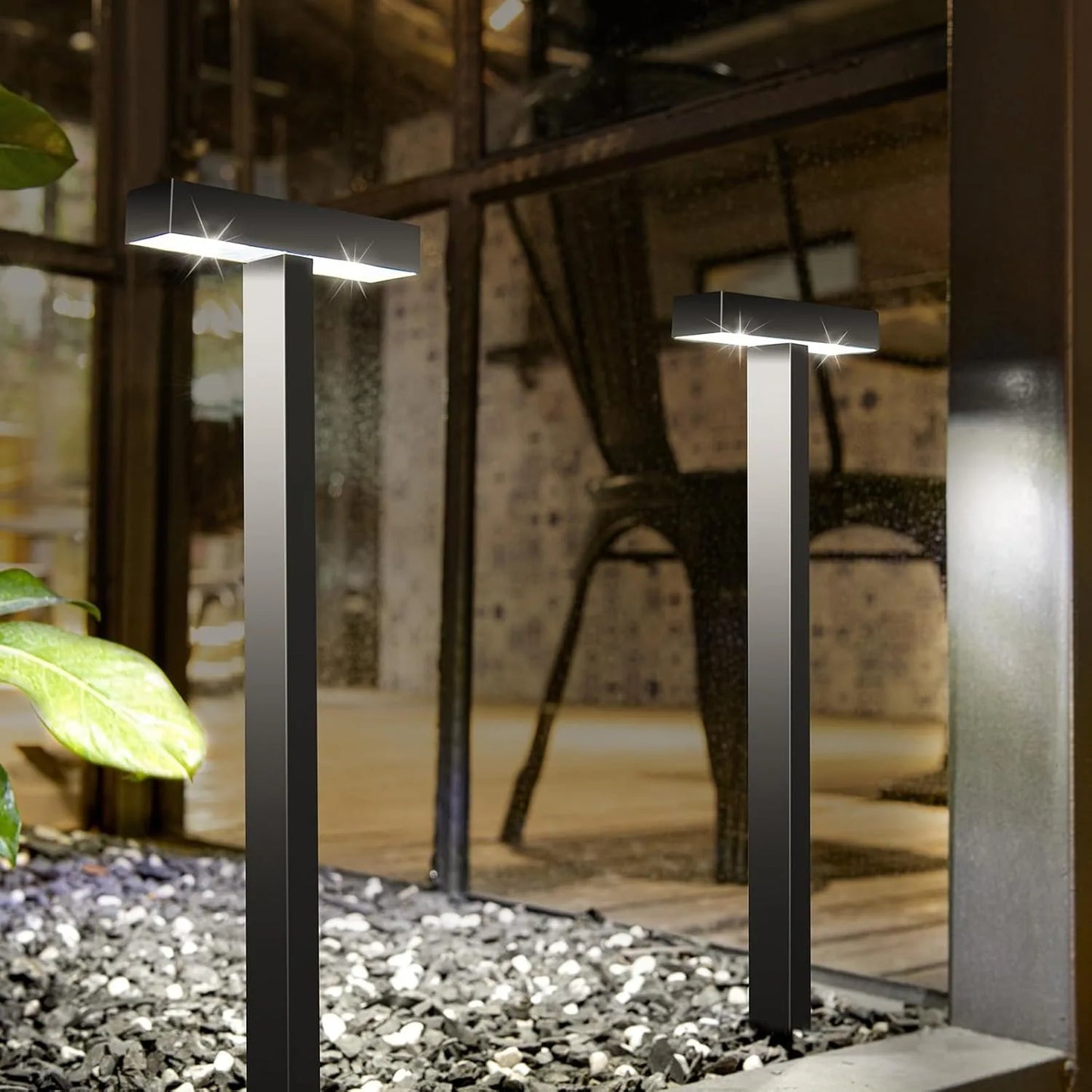 1/4/8 PCS Solar Lawn Light Solar LED Garden Lights Outdoor Lighting Waterproof Lawn Path Spotlight for Courtyard Pathway Decor