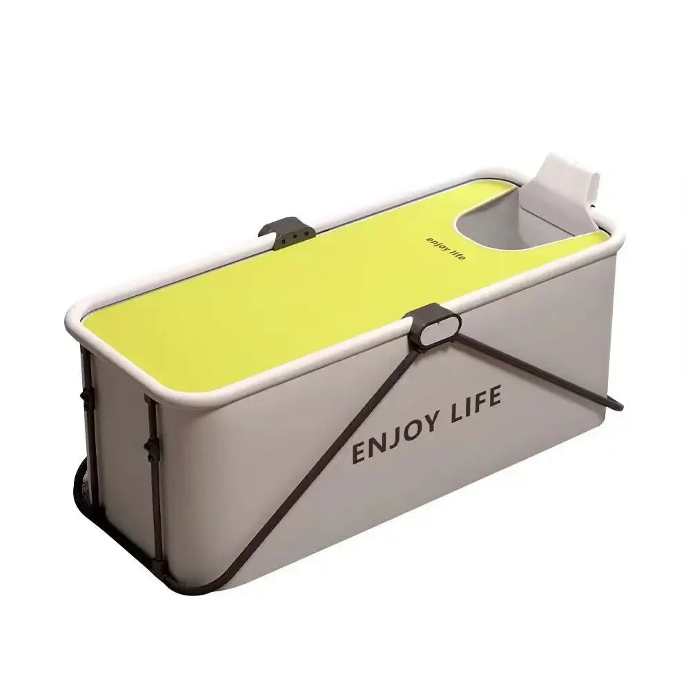 Portable Large Foldable Bathtub for Adults and Children 1.2/1.5m Full Body Soaking Tubs Household Shower Artifact Inflatable