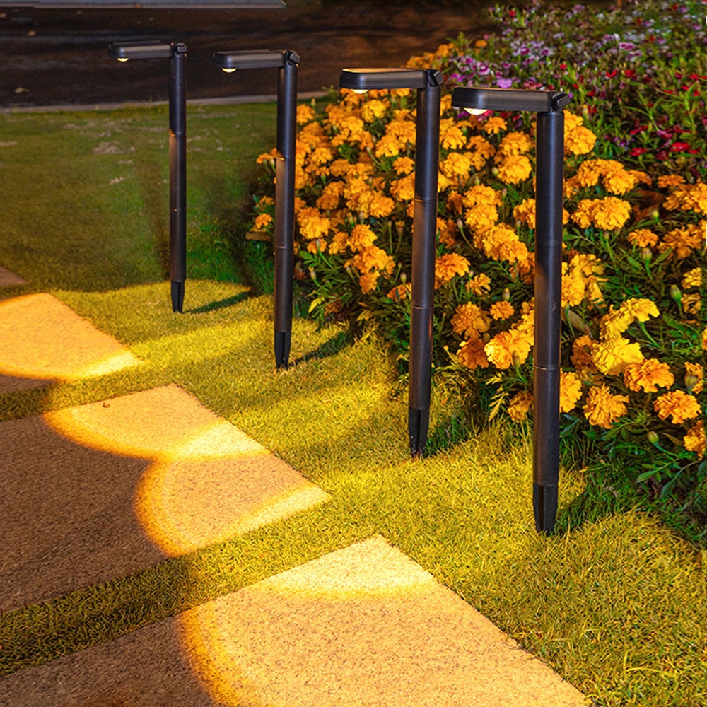 Solar Powered Outdoor Garden Pathway Lights