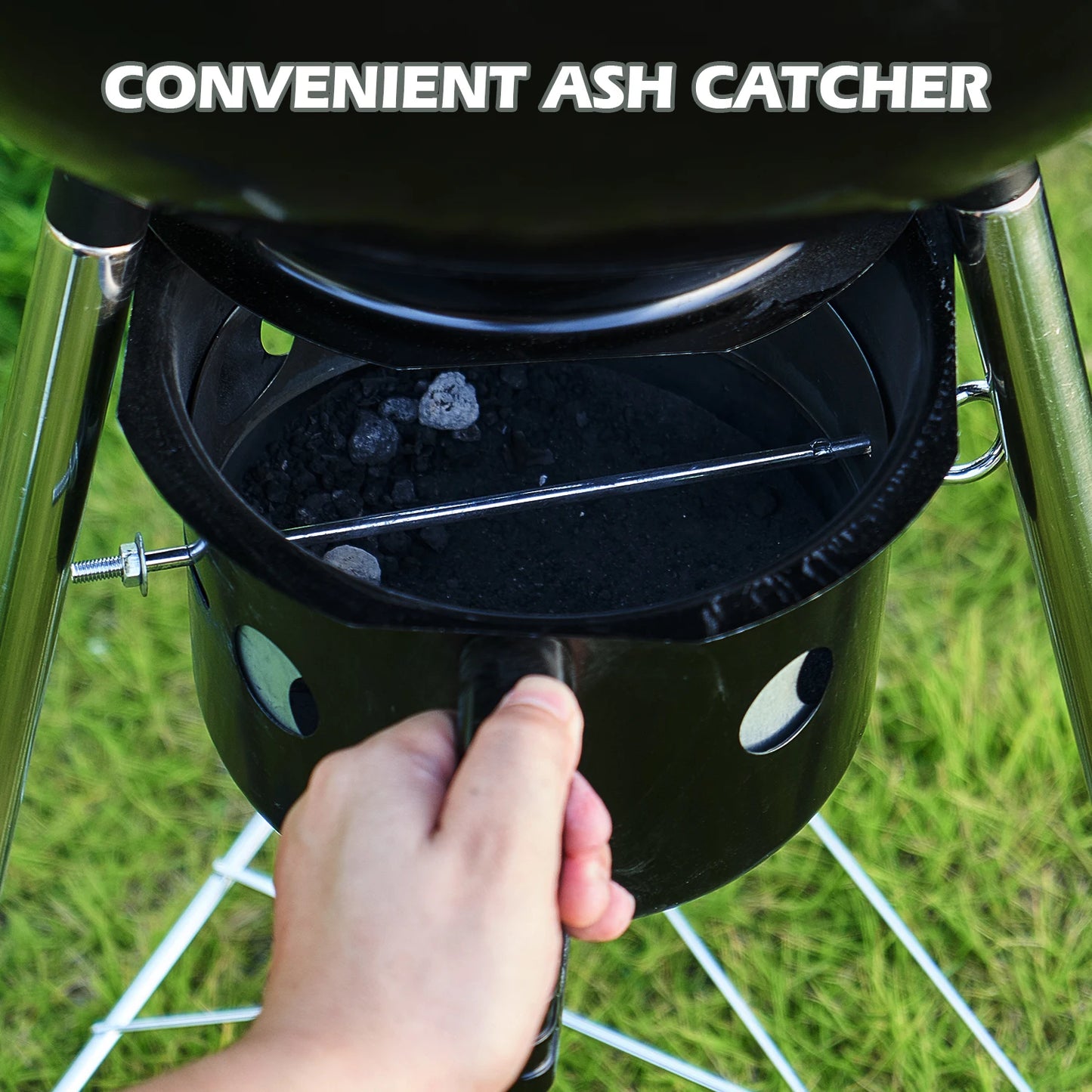 BBQ table Charcoal Grill Portable BBQ Grill Kettle 22.5 inch, Outdoor Grills & Smokers for Patio Backyard Barbecue camping oven