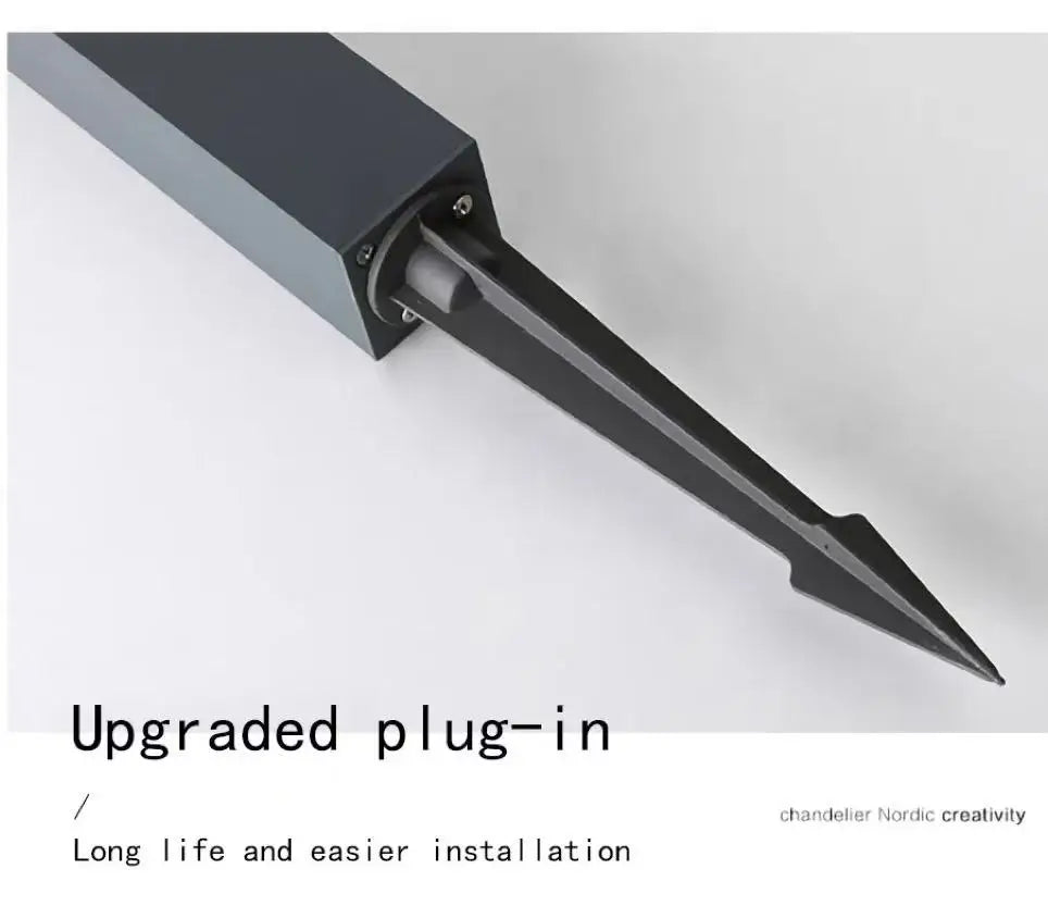 Outdoor LP65 waterproof lawn light LED 10W aluminum acrylic light, park square garden courtyard landscape light AC85-265V