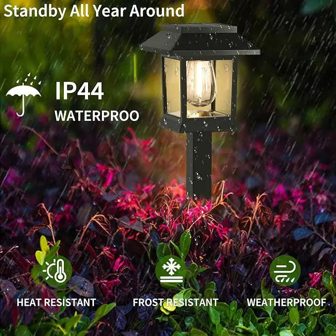Outdoor solar lawn light, waterproof landscape garden light