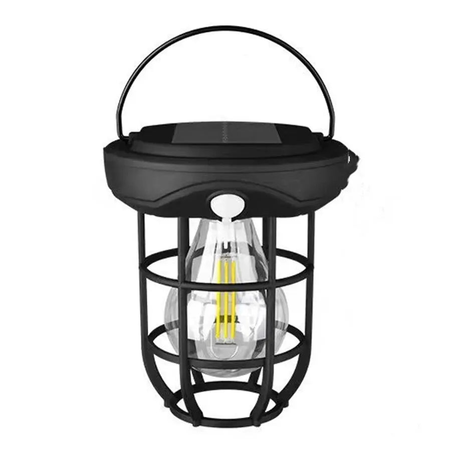 Outdoor Solar Wall Light Human Body Sensor Tungsten Solar Lamp Base Charging Atmosphere Light Courtyard Garden Villa Wall Light