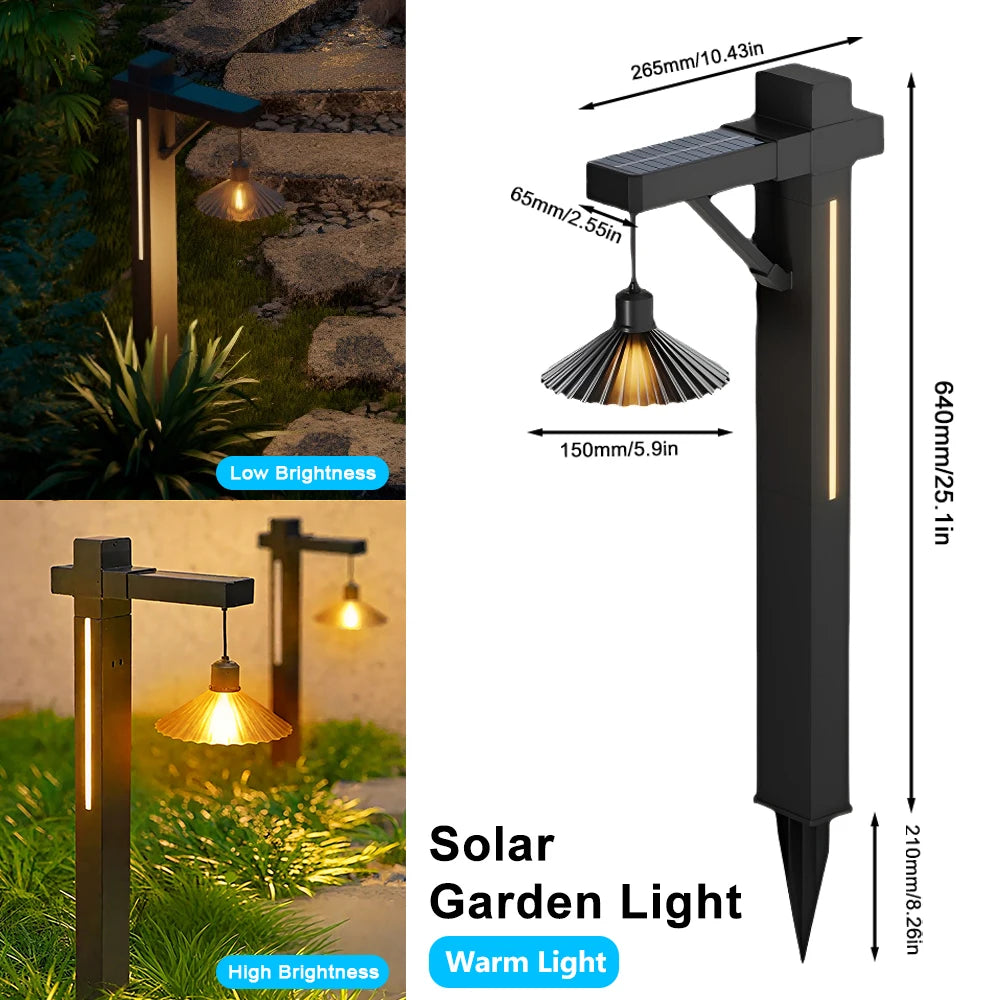 Outdoor Solar Lamp Post Light