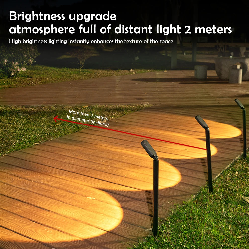 Solar Powered Outdoor Garden Pathway Lights