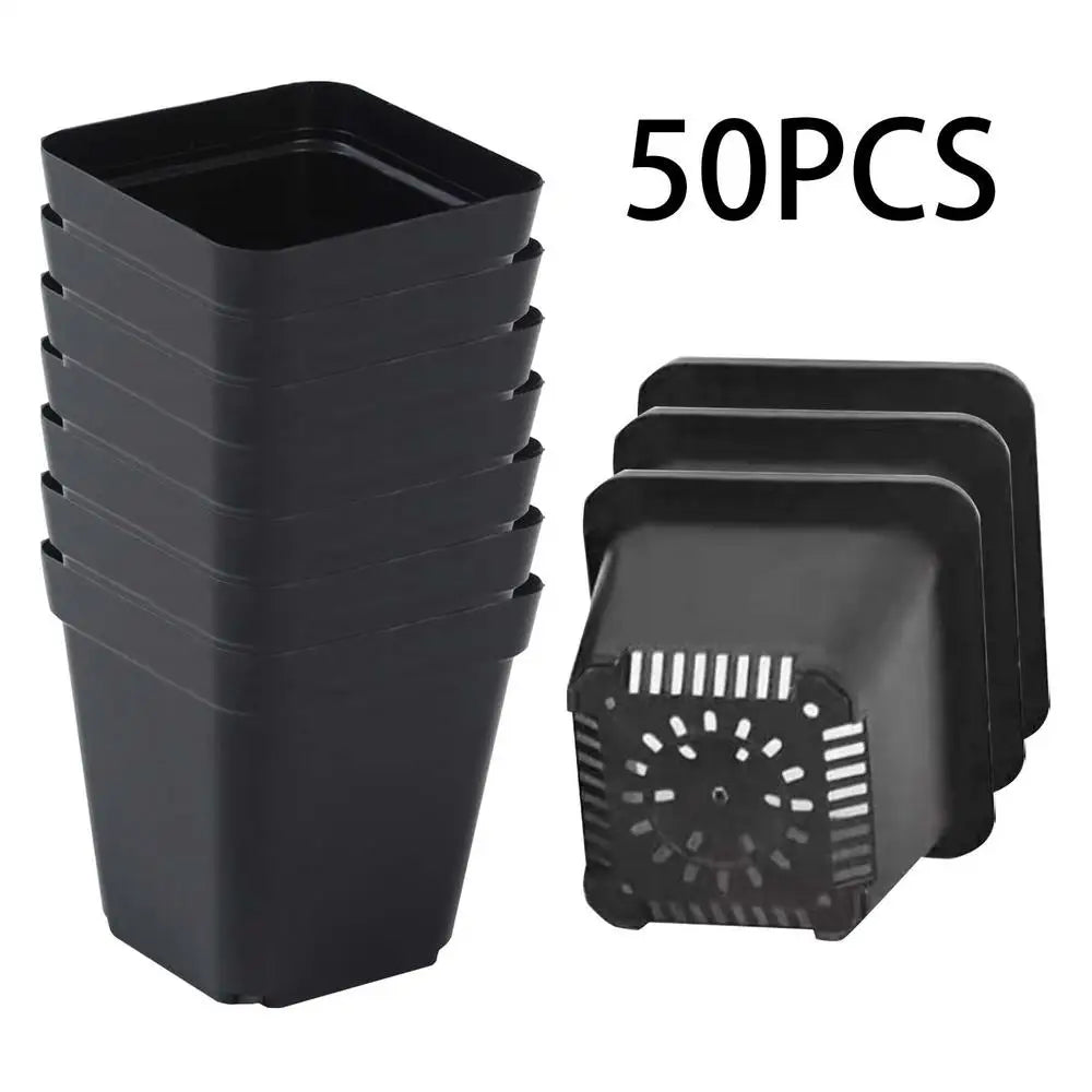 50pcs Plastic Seedling Cup