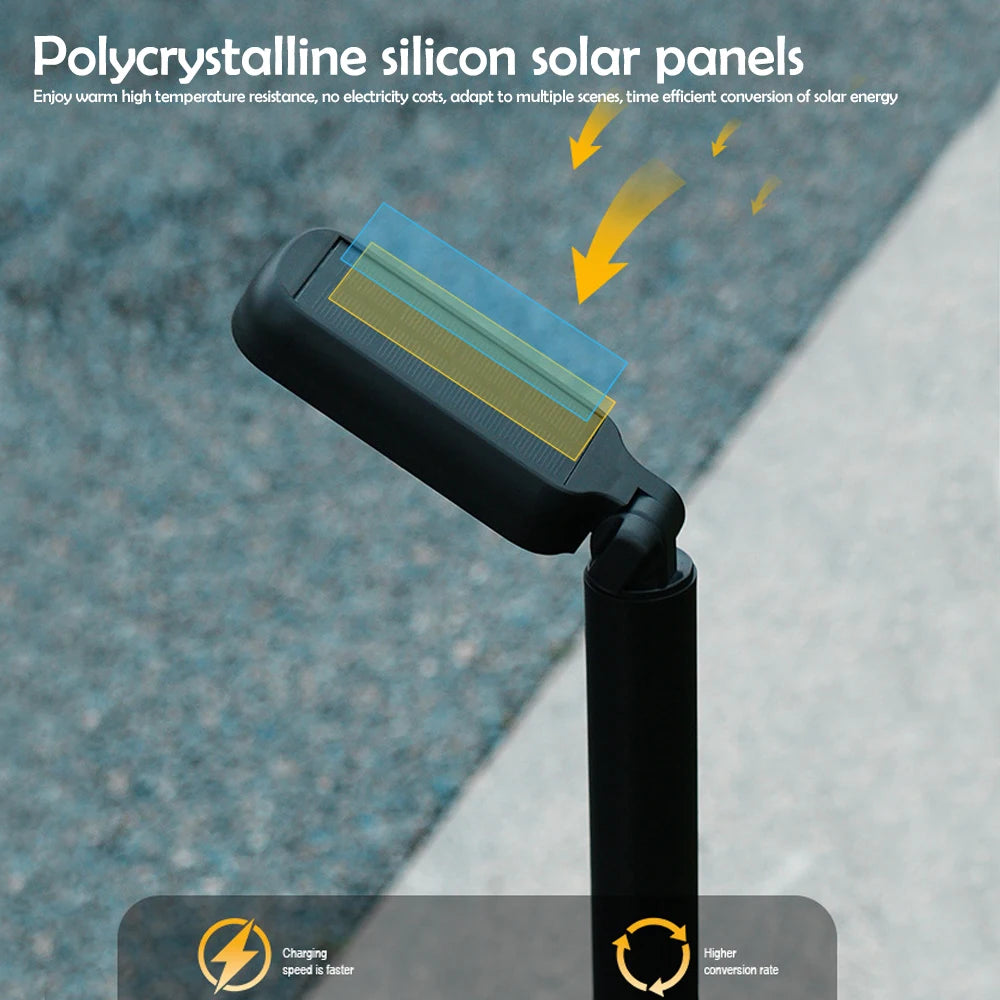 Solar Powered Outdoor Garden Pathway Lights