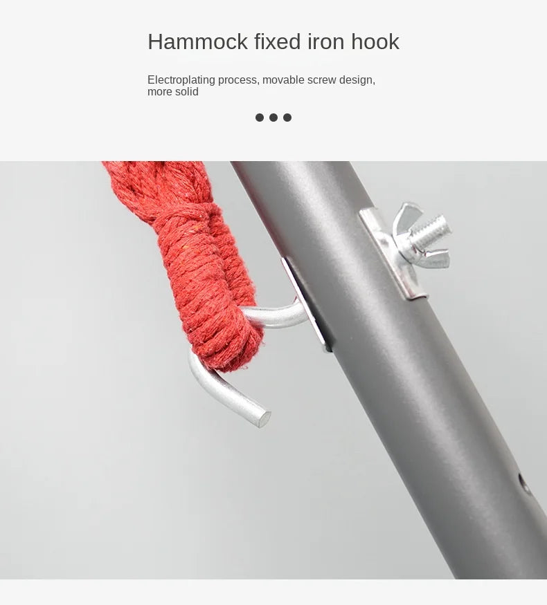 Anti-side-turn Canvas Camping Detachable Outdoor Hammock Stand Portable Camping Hammock Rede Camping Lits De Camping Home