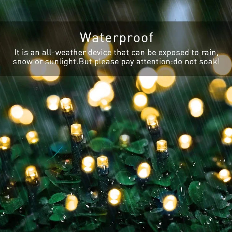 20/50 Led Solar String Light Fairy Garden Waterproof Outdoor Lamp 6V Garland For Christmas Xmas Holiday Party Home Decoration