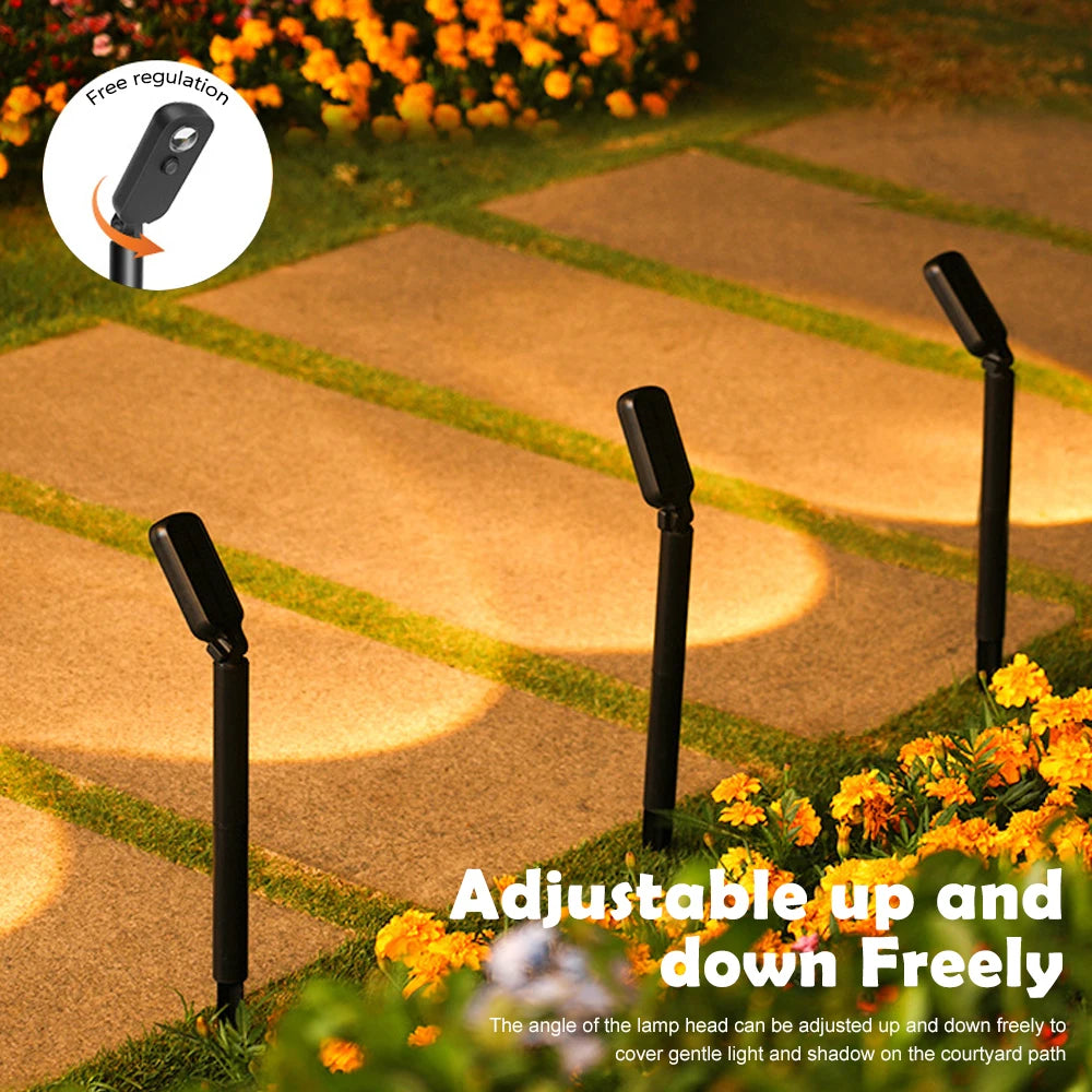 Solar Powered Outdoor Garden Pathway Lights
