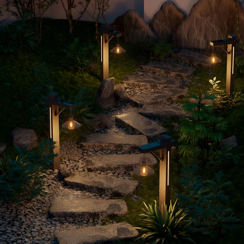 Outdoor Solar Lamp Post Light