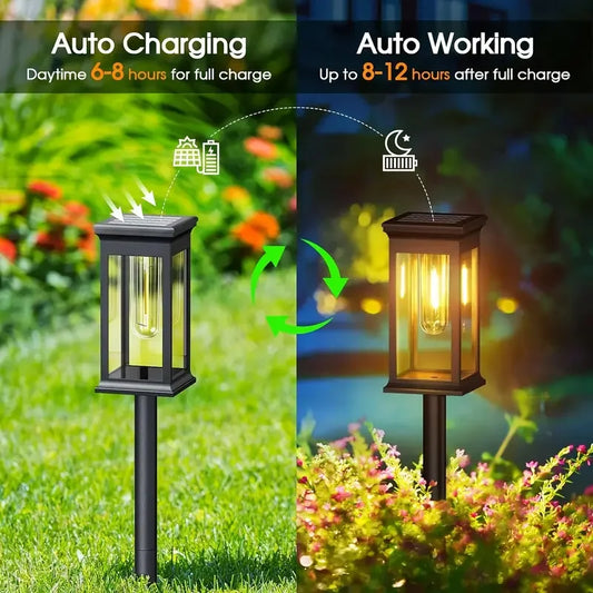 Outdoor Garden Solar Pathway Lights