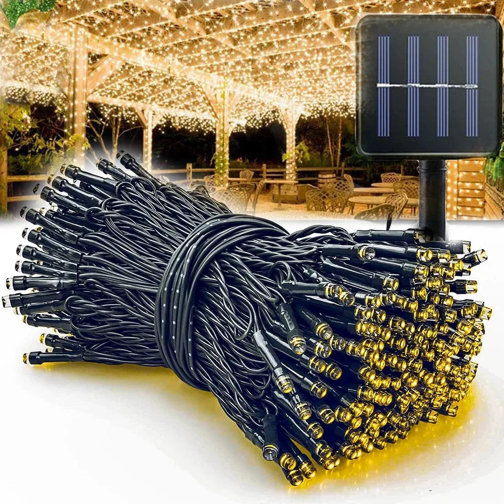 20/50 Led Solar String Light Fairy Garden Waterproof Outdoor Lamp 6V Garland For Christmas Xmas Holiday Party Home Decoration