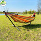 TieHo Portable Metal Hammock Stand, Simple Swing Frame, Anti-side-turn Canvas Camping Base, Outdoor Iron Stong Floor Stand