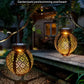 Hanging Solar Lanterns Retro Hollow Lights