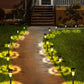 Outdoor Solar Lights Garden Lights Solar Powered Lamp Lantern Waterproof Landscape Lighting Pathway Yard Lawn Garden Decoration