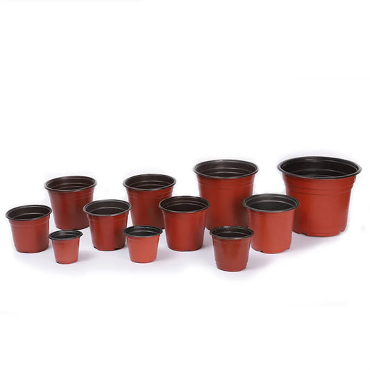 20Pcs 3Size Plant Pot Garden Nursery Seed Starting Flowerpots Lightweight Succulent Seedling Tray Flower Vegetable Container Box