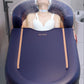 Adult Portable Bathtub Folding Bath tub Bucket Body Sauna Shower Steam Inflatable Whirlpool Bathtub Simple Bathroom Supplies