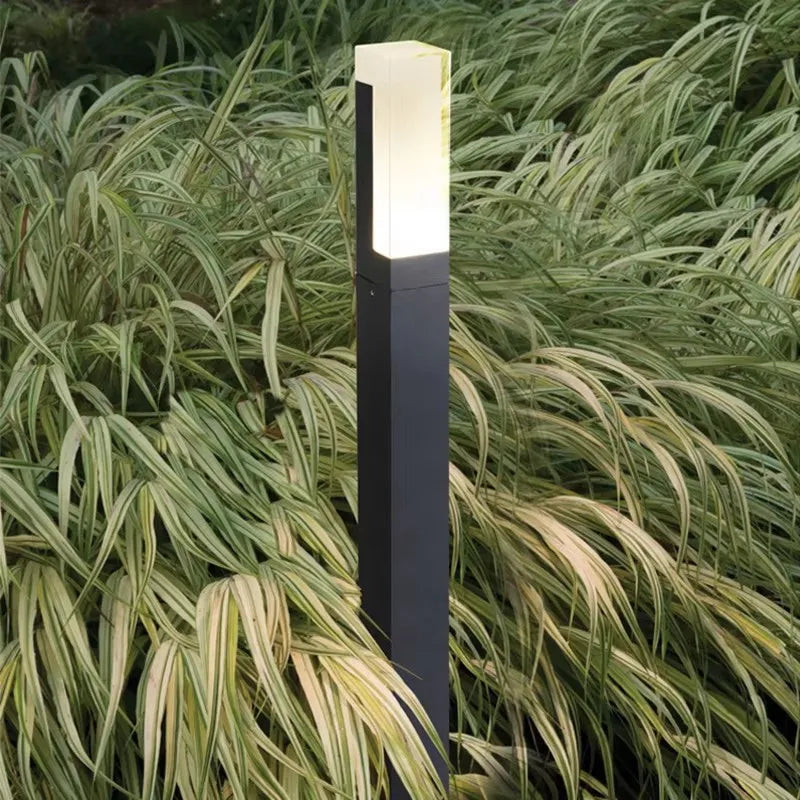 Outdoor LP65 waterproof lawn light LED 10W aluminum acrylic light, park square garden courtyard landscape light AC85-265V