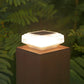 30LED Solar Outdoor Light, LED Fence Deck Column Cap Lamp Landscape Lighting for Camping Patio Posts Flat Surface Garden Decor