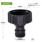 1/2'' 3/4'' 1'' Garden Water Connectors Tap Coupling Quick Adapter Hose Tubing Irrigation Joints Car Washing Fittings Faucet