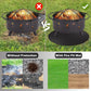 39in Fire Pit Mat for Ranger 3-Layer Fireproof Round Under Grill Mat