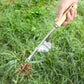 Stainless Steel Wood Handle Garden Weeder Hand Weeding Removal Cutter Puller Tools Multifunction Weeder Transplant Garden Tools