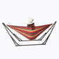 2-in-1 Hammock Hanging Chair fold Camping Thicken Swinging Chair Outdoor Hanging Bed Canvas Rocking Chair with Hammock Stand