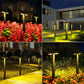 1/4/8 PCS Solar Lawn Light Solar LED Garden Lights Outdoor Lighting Waterproof Lawn Path Spotlight for Courtyard Pathway Decor