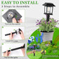 Outdoor solar lawn light, waterproof landscape garden light