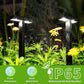 1/4/8 PCS Solar Lawn Light Solar LED Garden Lights Outdoor Lighting Waterproof Lawn Path Spotlight for Courtyard Pathway Decor
