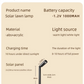 Solar Powered Outdoor Garden Pathway Lights