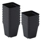 50pcs Plastic Seedling Cup Thickened Nursery Pots Flower Pots for Garden Planting Nutrition Cup Seedling Cultivation Container