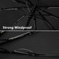 10 Ribs Portable Strong Frame Umbrella Strong Windproof Automatic Open Close Folding Umbrella Compact Travel for Men Women