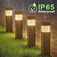Solar Courtyard Garden Landscape Outdoor Ground Plug Lights