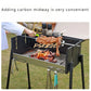 Household Outdoor Courtyard Multi Functional Folding Portable Charcoal Barbecue Stove Rack Supplies Tools