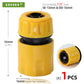 1/2'' 3/4'' 1'' Garden Water Connectors Tap Coupling Quick Adapter Hose Tubing Irrigation Joints Car Washing Fittings Faucet