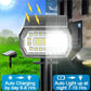 72 LED Solar Spotlights Outdoor Landscape Waterproof 108/136 LEDS Solar Powered Wall Light Auto On/Off for Yard Garden Pathway