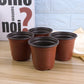 30Pcs with Drainage Holes 15cm Nursery Pots Starting Pot Flower Container for Succulents Seedlings Cuttings