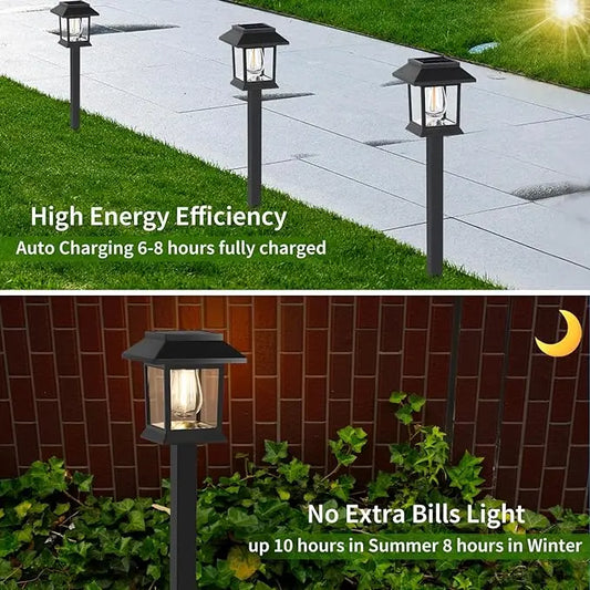 Outdoor solar lawn light, waterproof landscape garden light