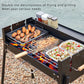 Household Outdoor Courtyard Multi Functional Folding Portable Charcoal Barbecue Stove Rack Supplies Tools