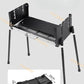 Household Outdoor Courtyard Multi Functional Folding Portable Charcoal Barbecue Stove Rack Supplies Tools