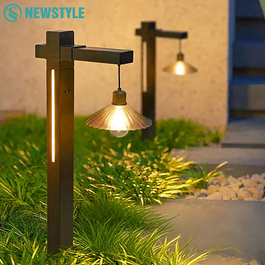 Outdoor Solar Lamp Post Light