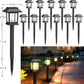 Outdoor solar lawn light, waterproof landscape garden light