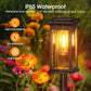 Solar LED Walkway Lights Outdoor Waterproof Durable Tungsten Warm Light Garden Patio Driveway Sidewalk Splice Decorative Lights